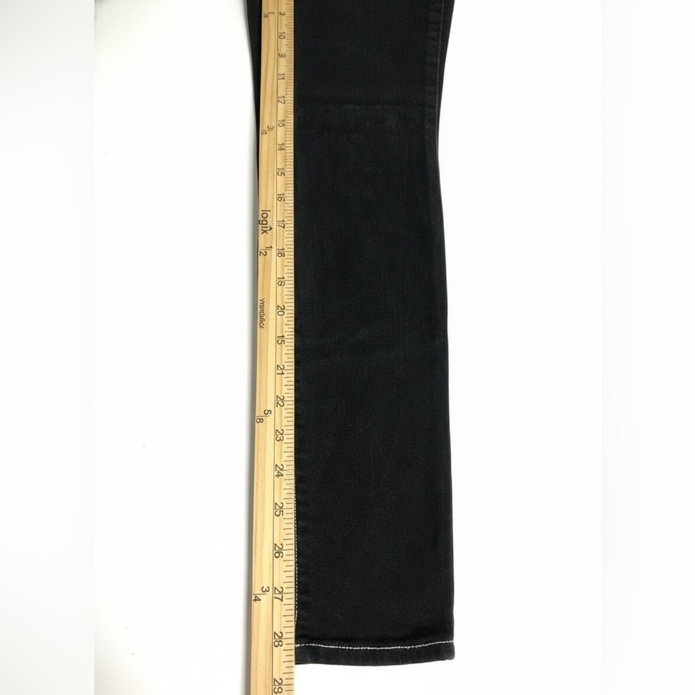 🖤 PacSun High-Rise Black Contrast Stitch Skinny Jeans - Picture 5 of 10